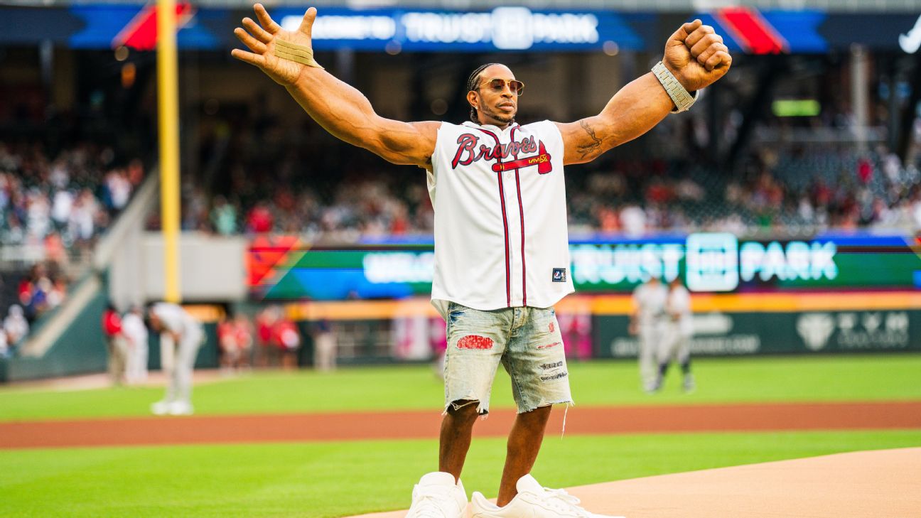 Atlanta Braves mix music and baseball on ‘Ludacris night’ – ESPN