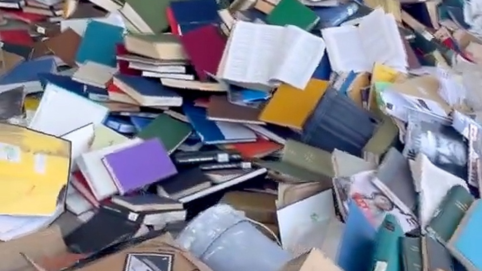 Books dumped en masse at Florida’s New College, sparking controversy