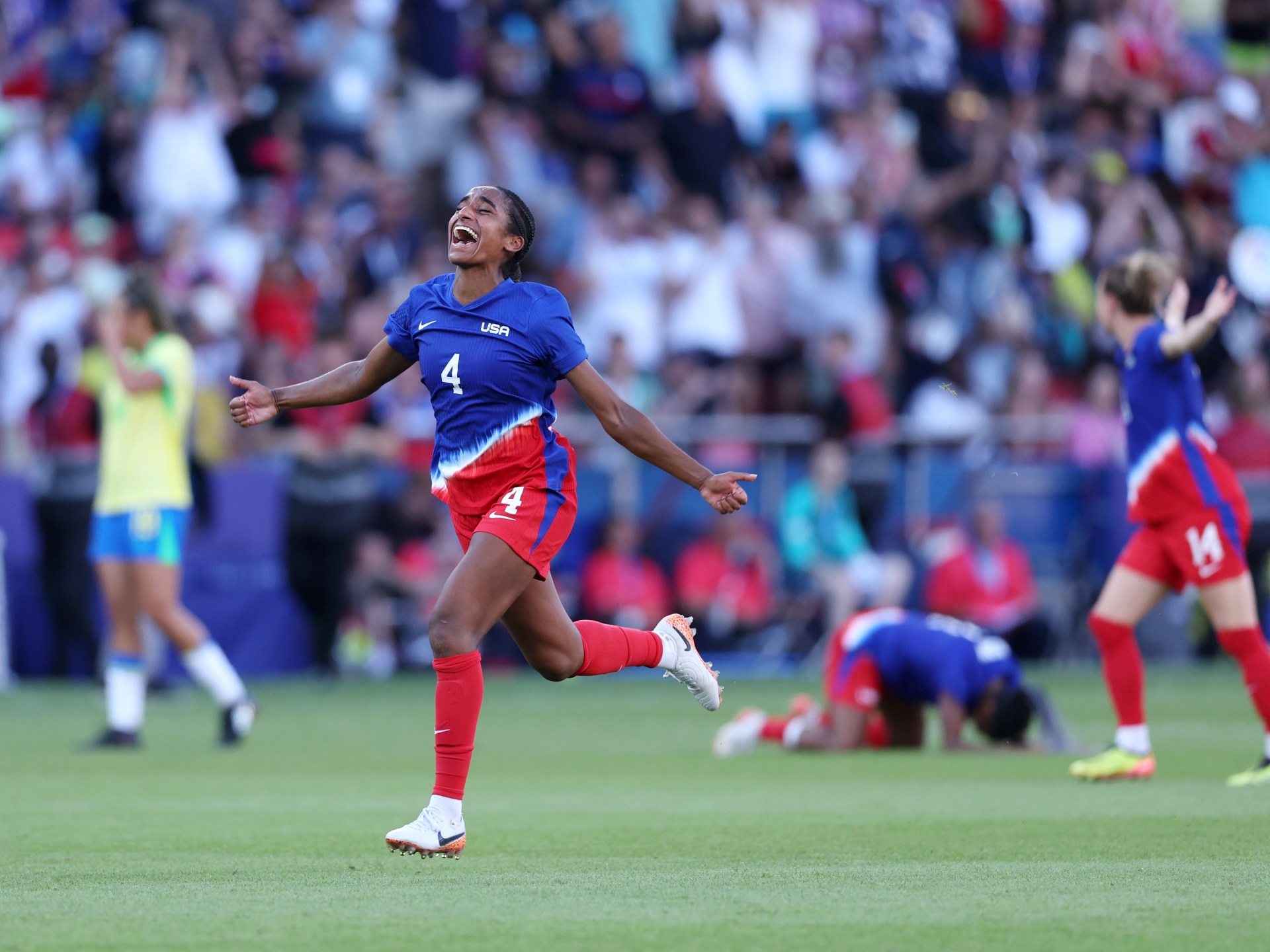 Brazil vs USA 0-1: Paris Olympics 2024 women’s football final – updates