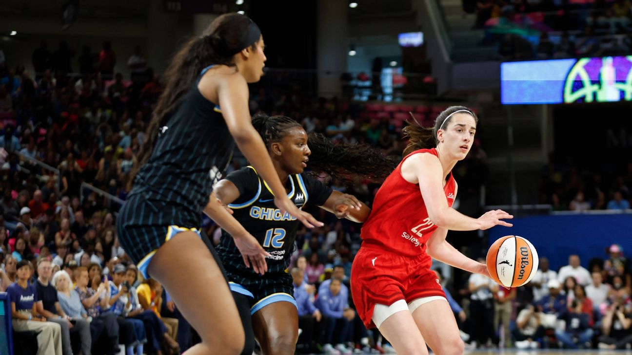 Caitlin Clark and Indiana Fever cruise to win over Chicago Sky in fourth meeting – ESPN