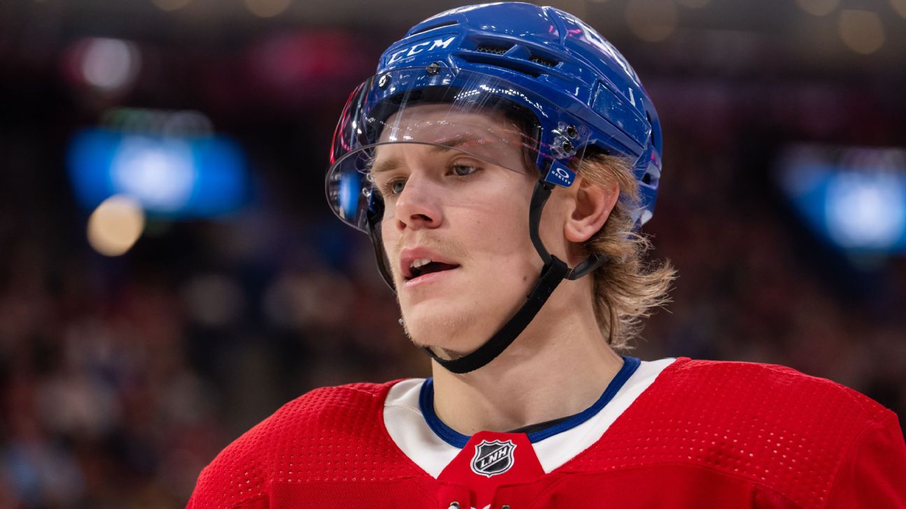 Canadiens D Kaiden Guhle signs 6-year, $33.3M extension – ESPN