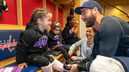 Capitals ‘privileged’ to host children at Hockey Fights Cancer Skate