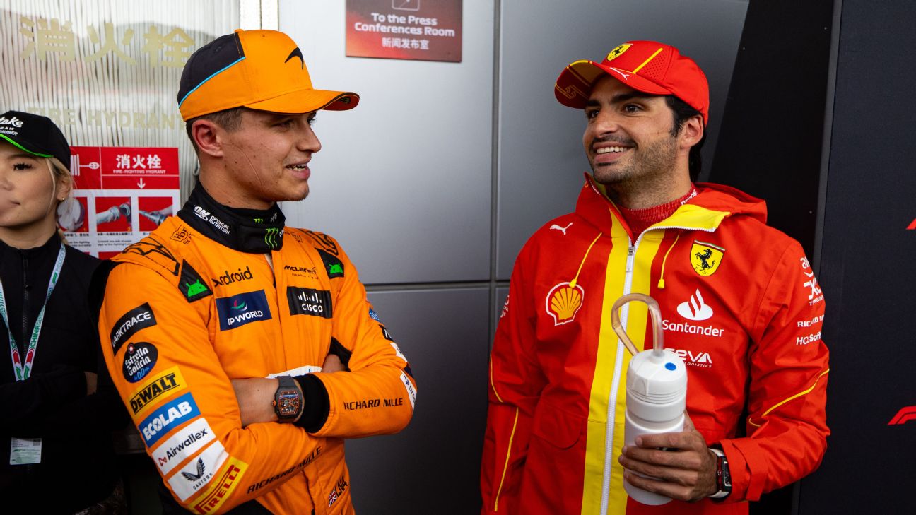 Carlos Sainz deserved Red Bull seat for 2025 – Lando Norris – ESPN