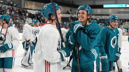 Celebrini, Smith eager to accelerate Sharks rebuild