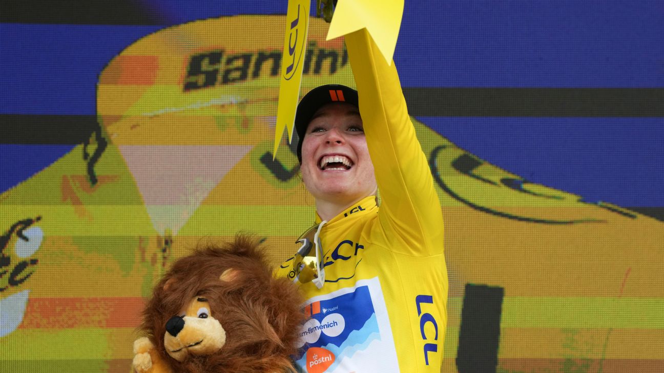 Charlotte Kool stays on top with stage 2 Tour de France win – ESPN