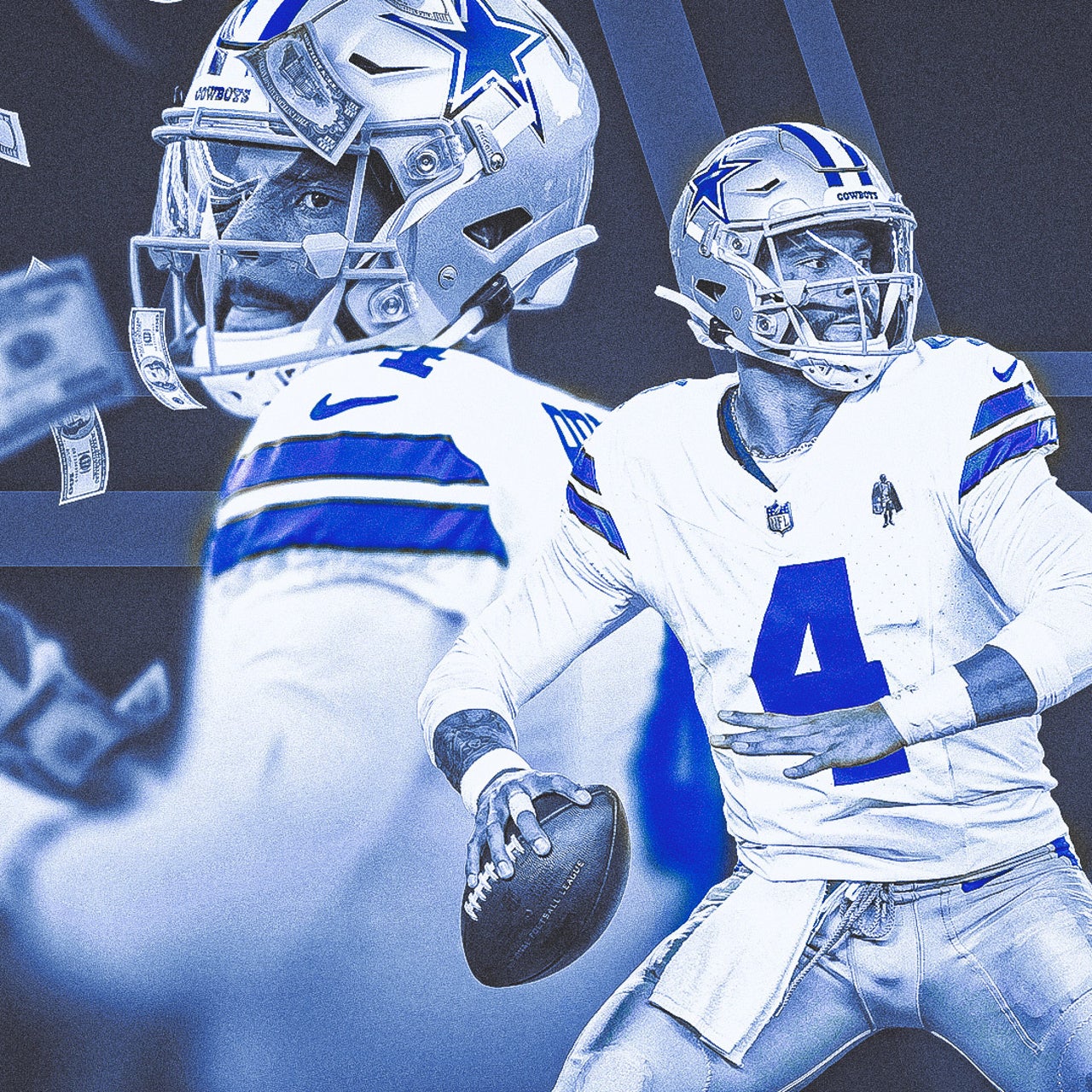 Dak Prescott has all the leverage in Cowboys contract talks … and he knows it