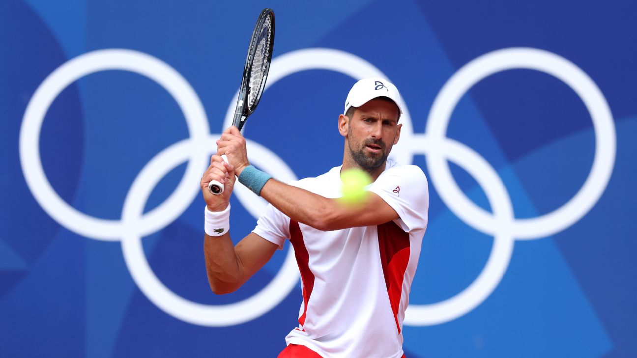 Djokovic seeks the one tennis title he’s missing: Olympic champion – ESPN