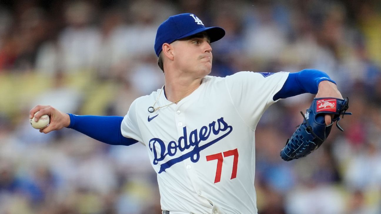 Dodgers rookie RHP River Ryan to have Tommy John surgery – ESPN