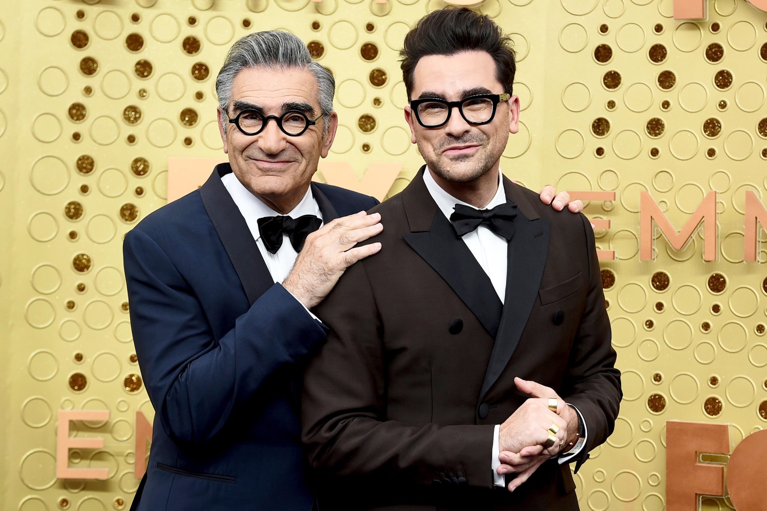 Eugene and Dan Levy to make Emmys history as first father-son hosting duo