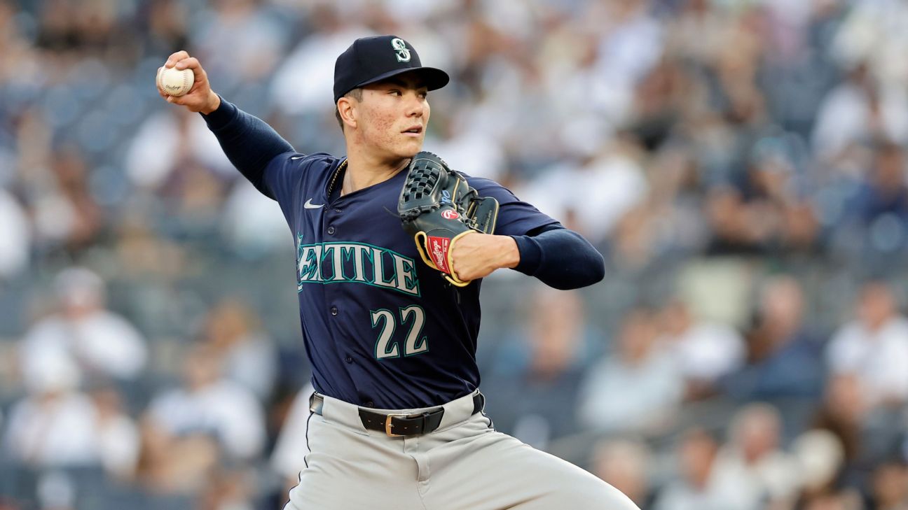 Fantasy baseball Wednesday advice – Start Mariners’ Bryan Woo on Wednesday – ESPN