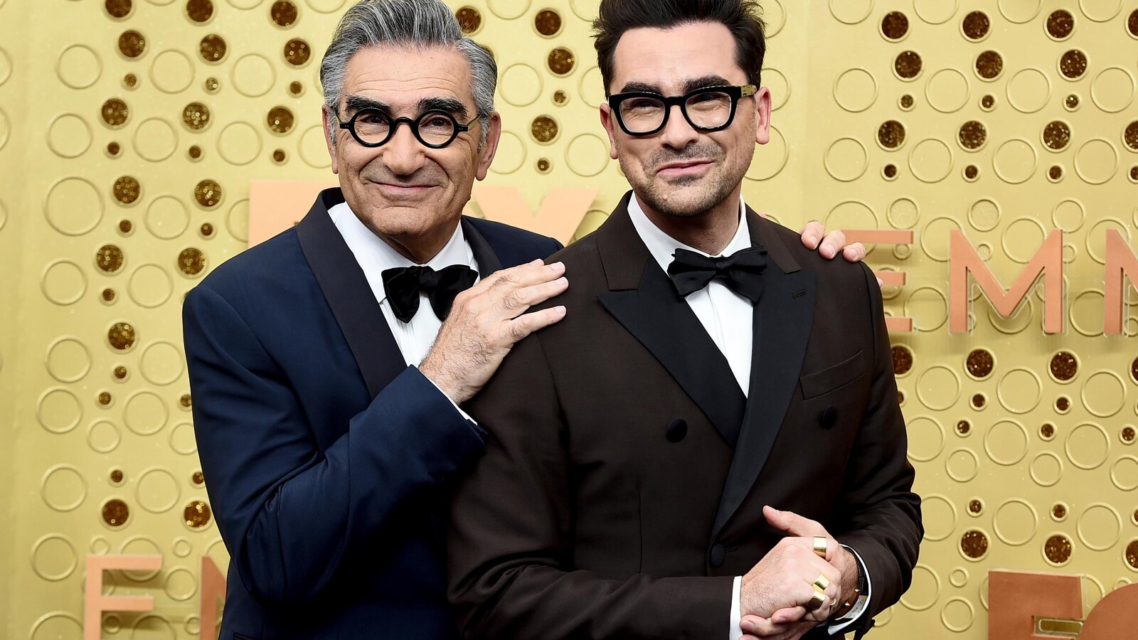 Father-and-son team of Eugene and Dan Levy to co-host the Emmys