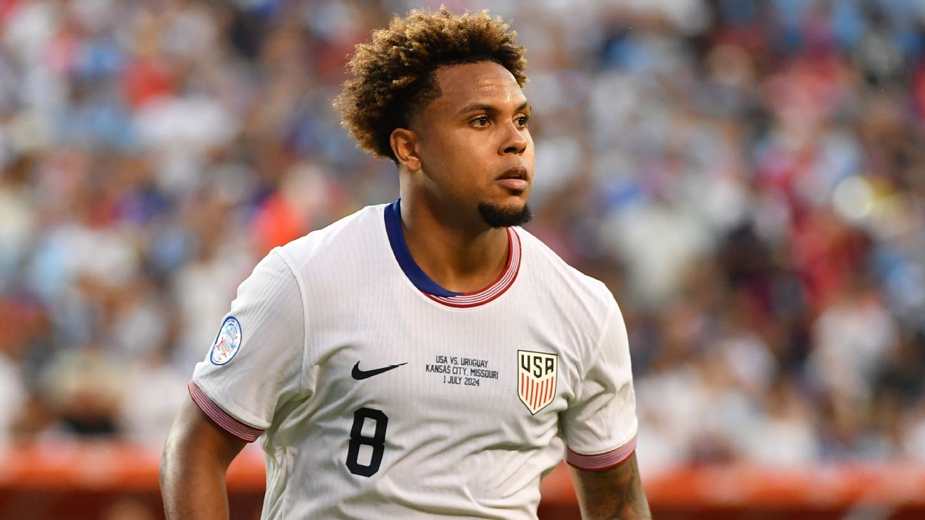 Fiorentina want USA’s Weston McKennie from Juventus – source – ESPN