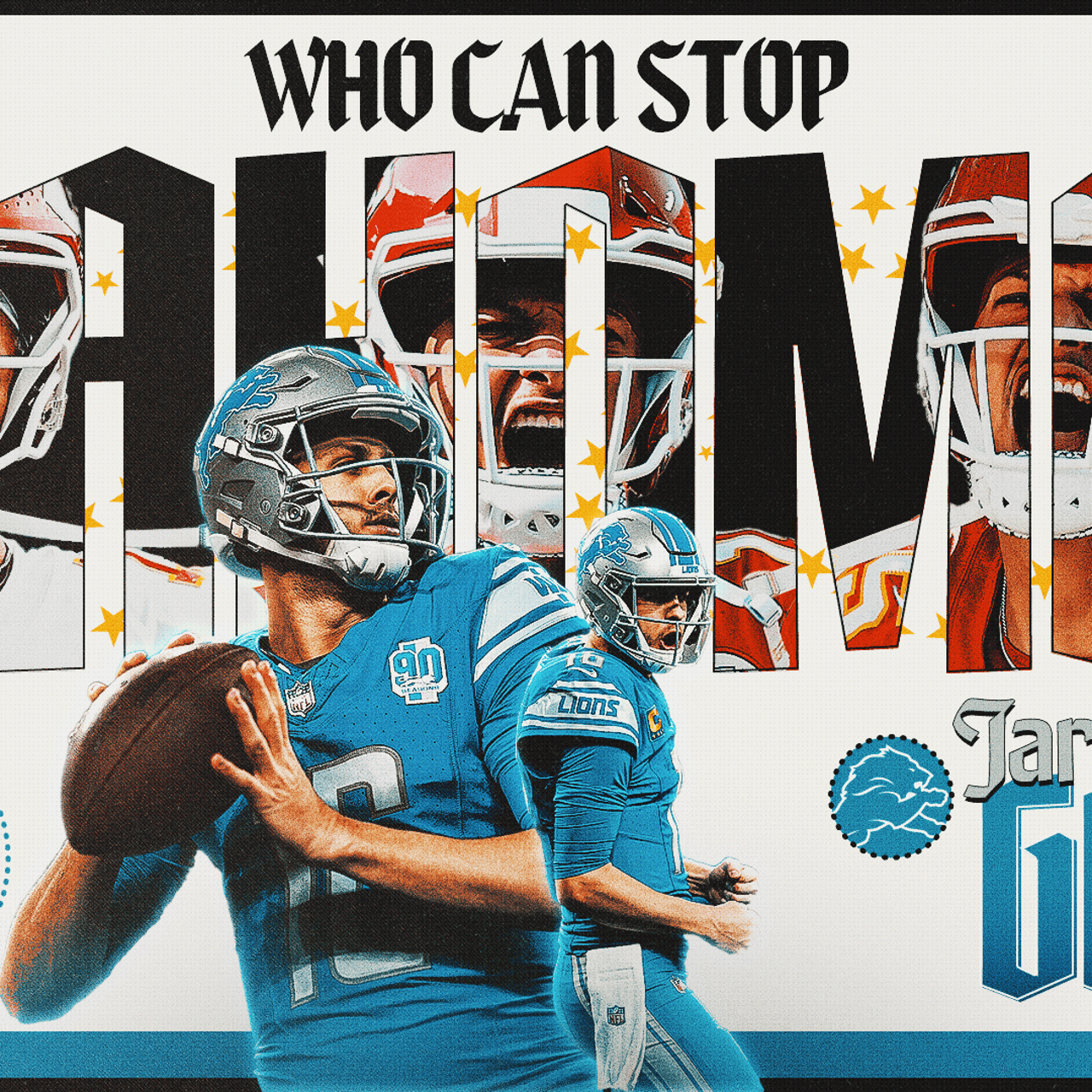 Five teams built to beat the Chiefs: No. 2, Jared Goff’s Lions