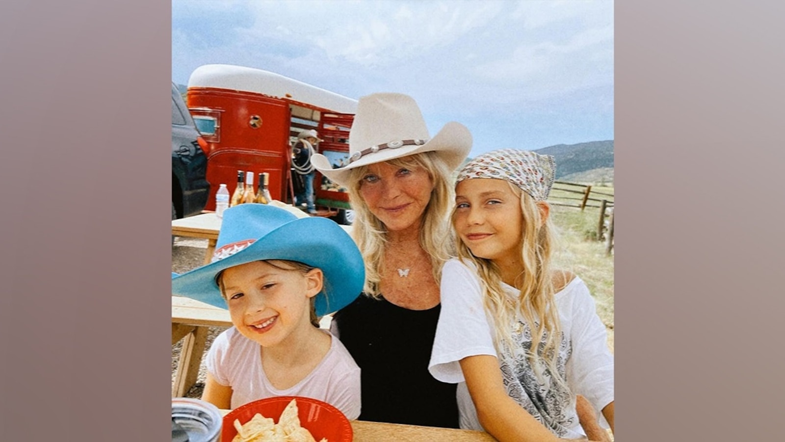 Goldie Hawn spends time with grandkids in sweet photo shared by Kate Hudson