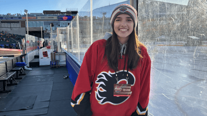 Heritage Classic in Edmonton a thrill for NHL Power Player Miranda Backus