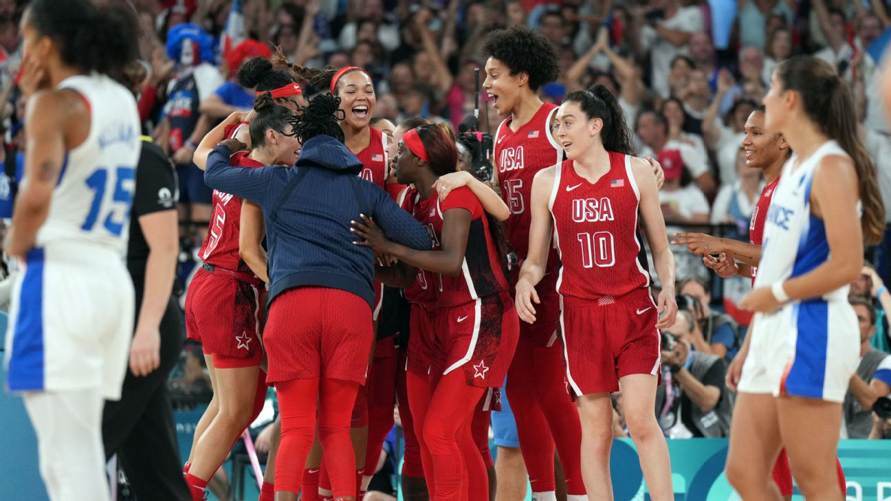 How U.S. women’s basketball beat France to win Olympic gold – ESPN