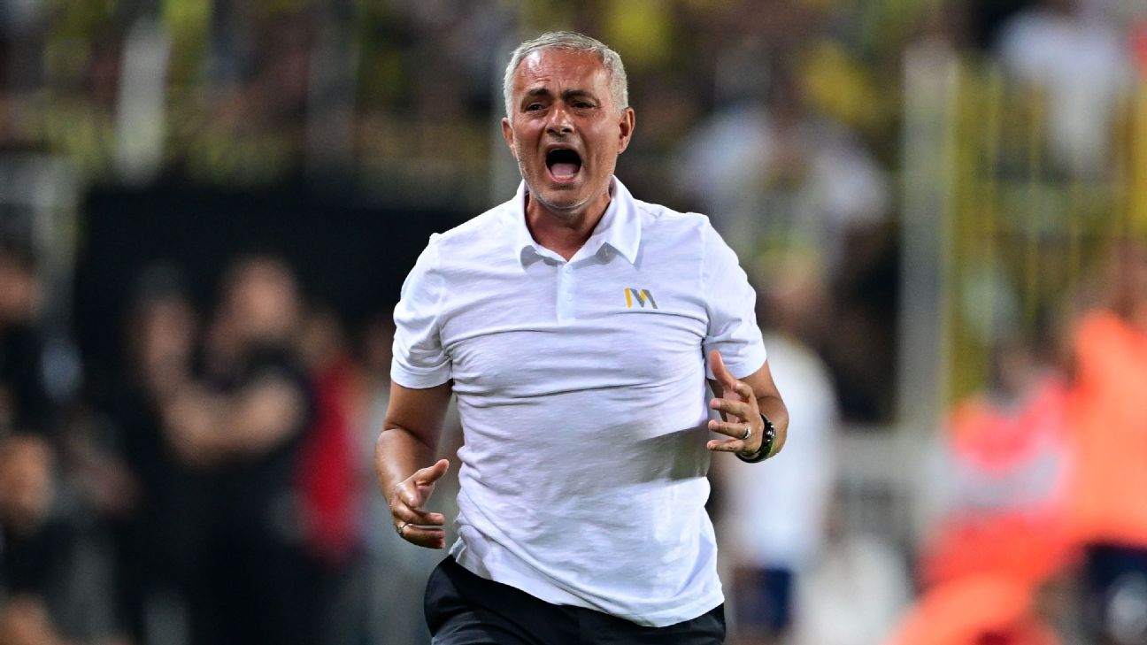 Jose Mourinho’s Fenerbahce crash out of UCL qualifying – ESPN