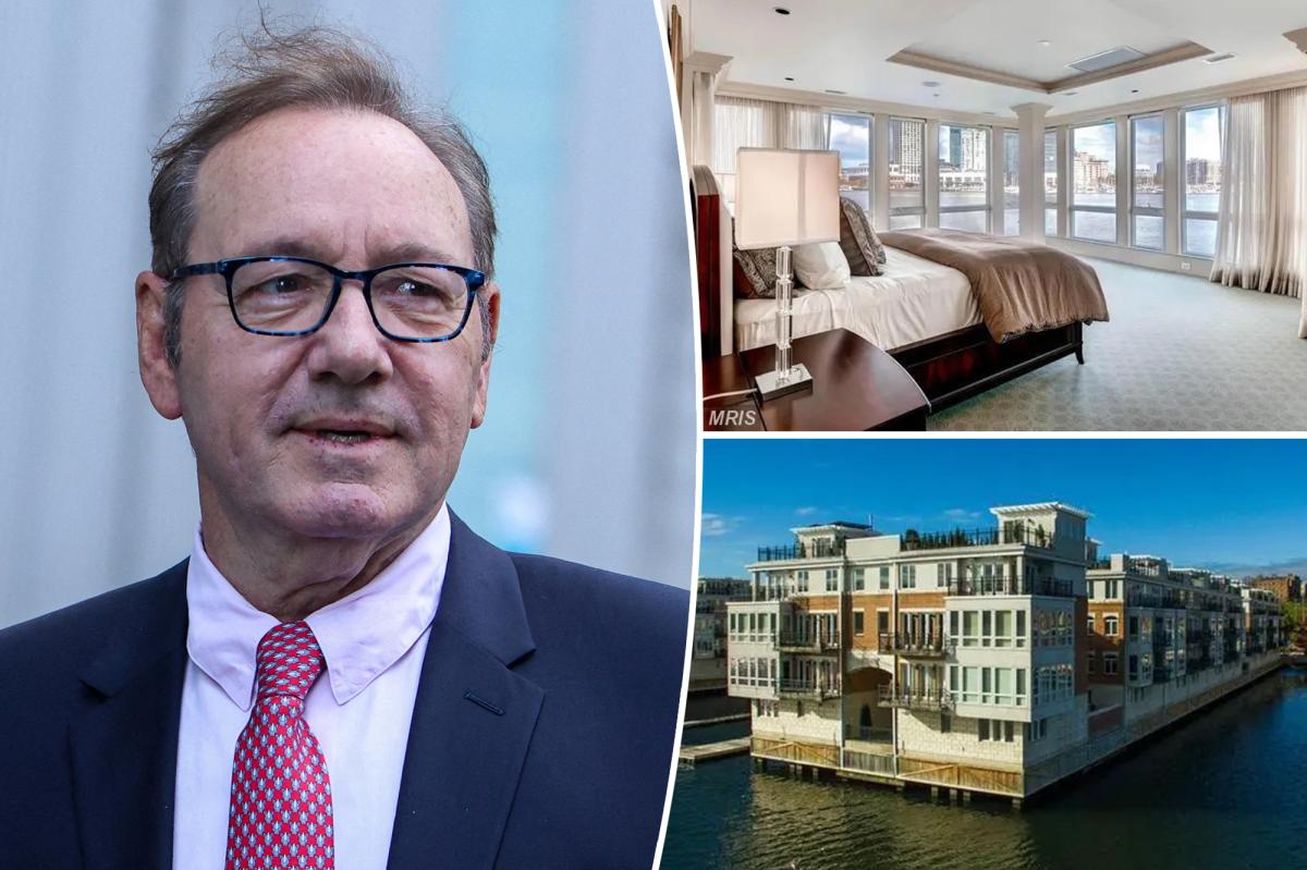 Kevin Spacey refuses eviction from Baltimore mansion after foreclosure