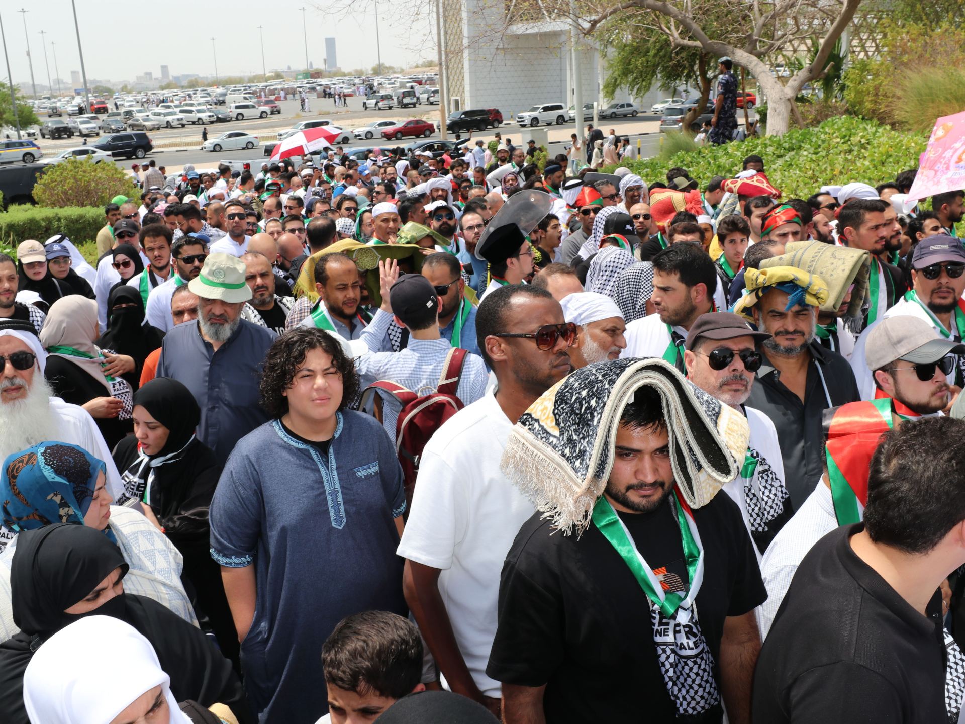 Mourners pay tributes at Hamas chief Haniyeh’s funeral in Qatar