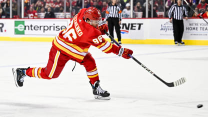 NHL EDGE stats for Calgary Flames