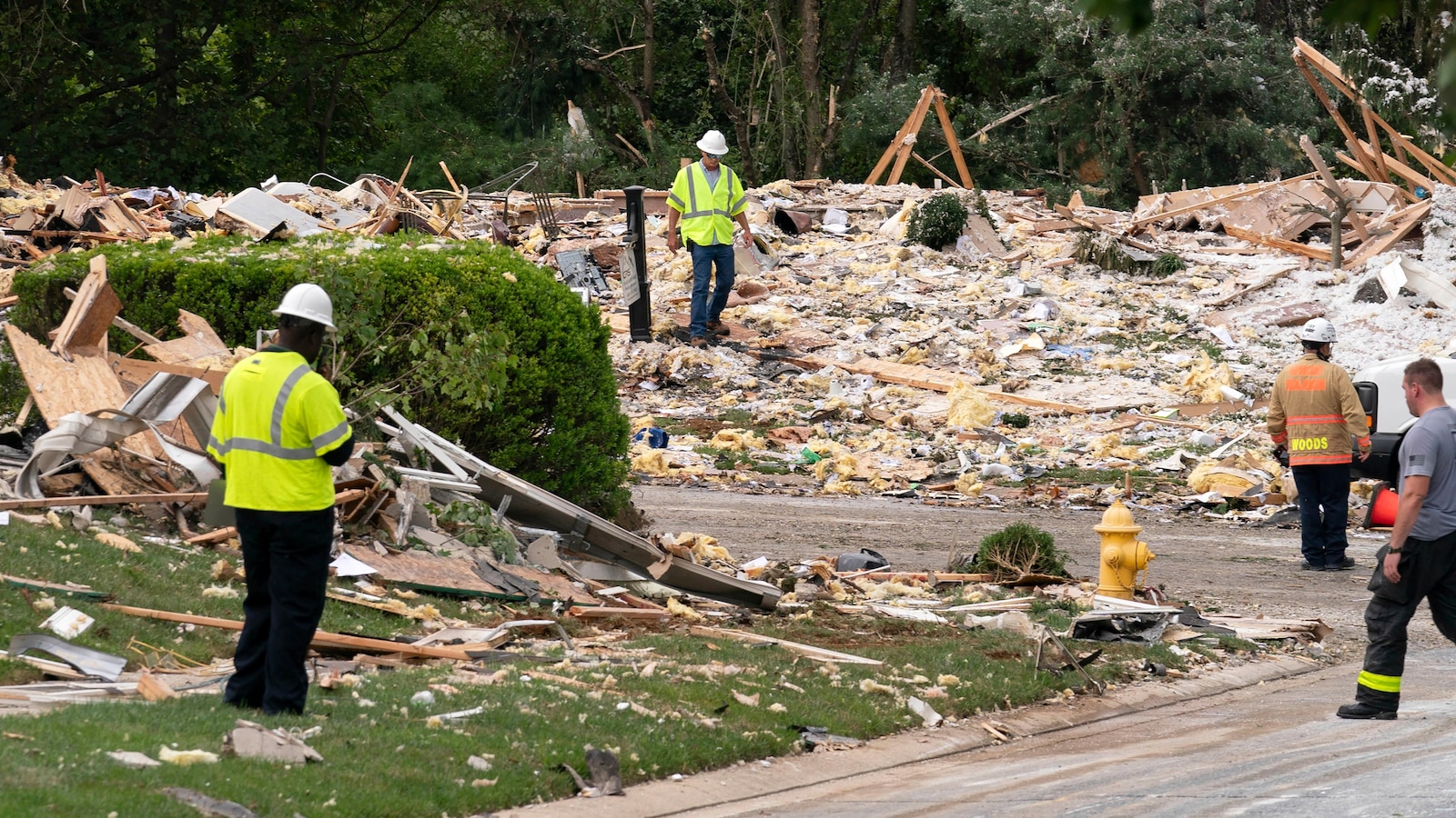 Neighbor reported smelling gas night before Maryland house explosion