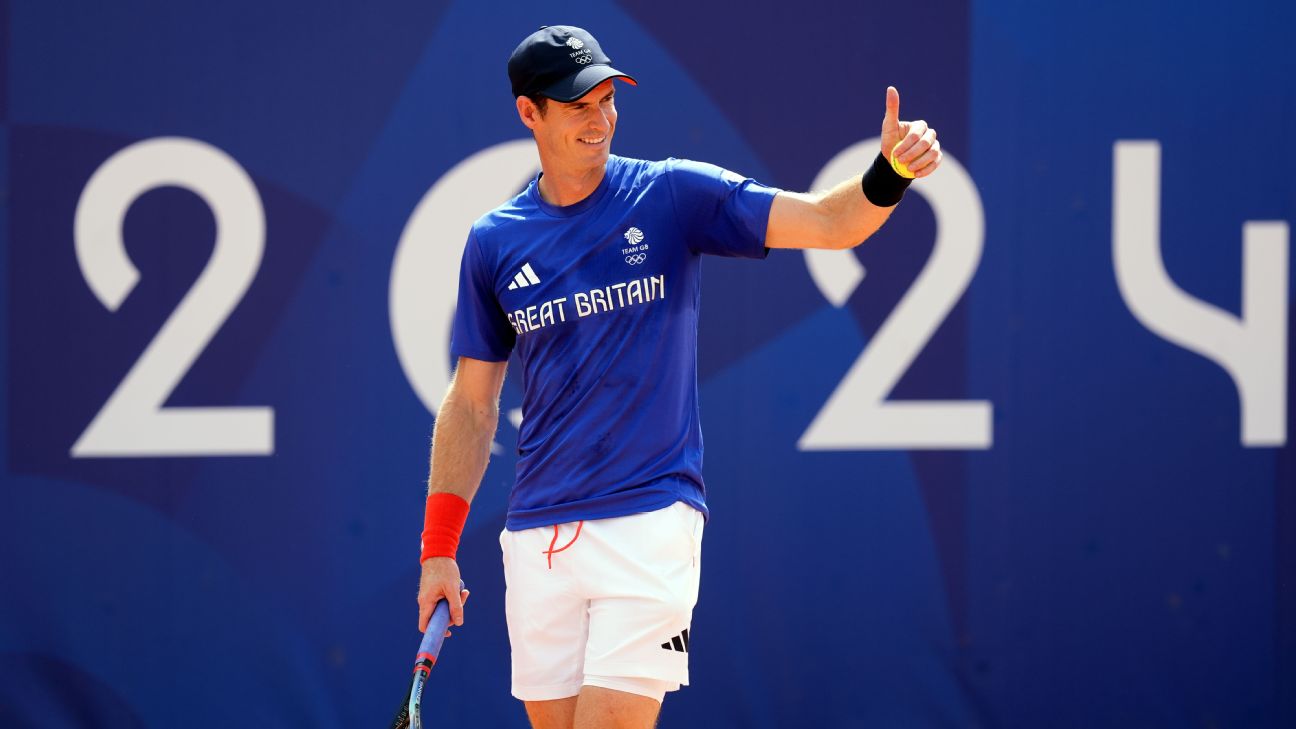 Olympics: Andy Murray’s tennis farewell comes on his own terms – ESPN