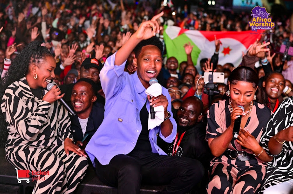 PHOTOS: Israel Mbonyi shines at Nairobi’s ‘Africa Worship Experience Concert’