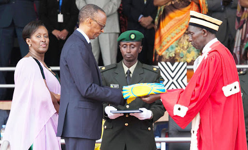 Paul Kagame sworn in as Rwandese president after 99% election win