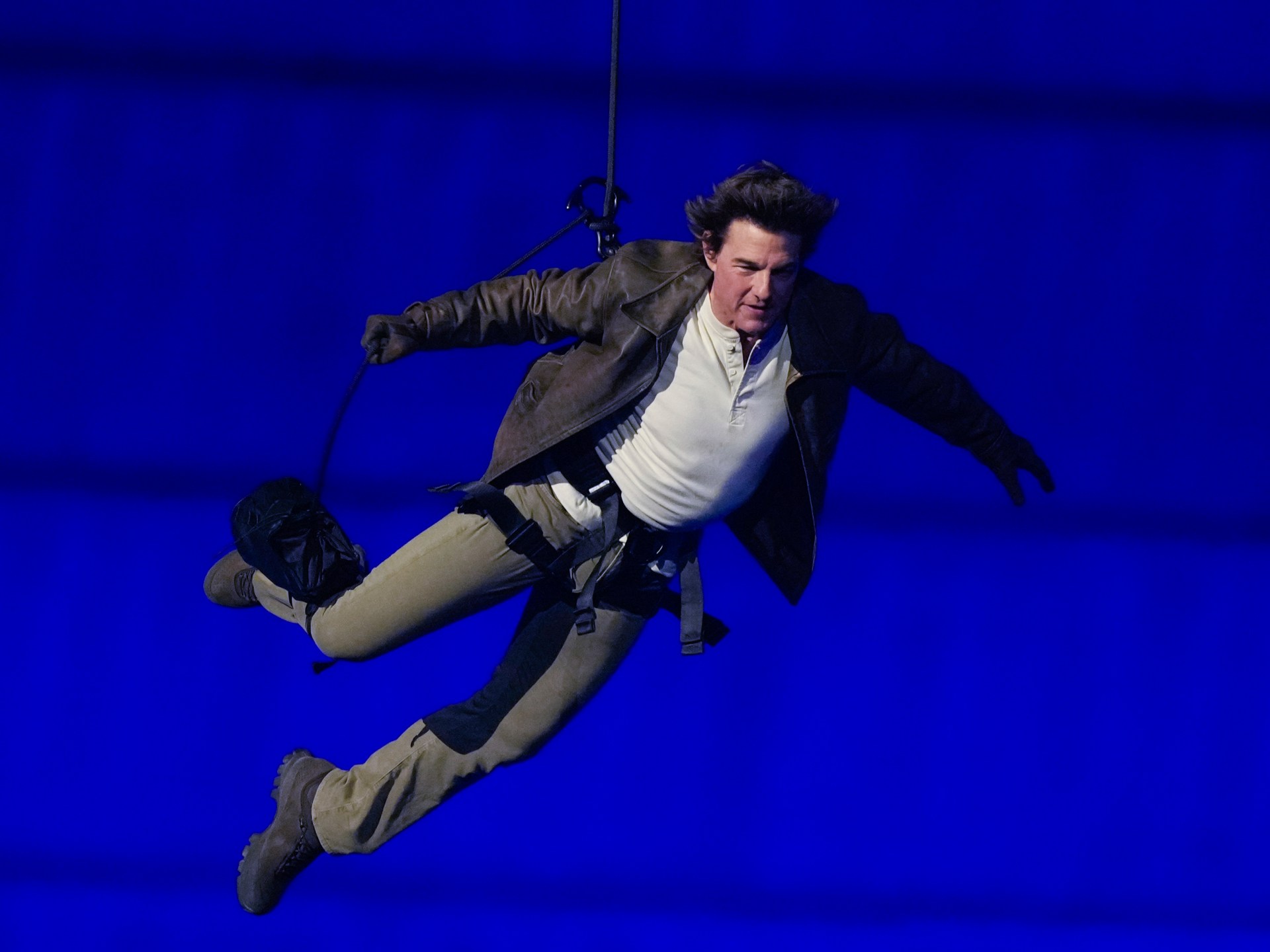 Photos: Tom Cruise hands Olympic flag to Los Angeles, closing Paris Games