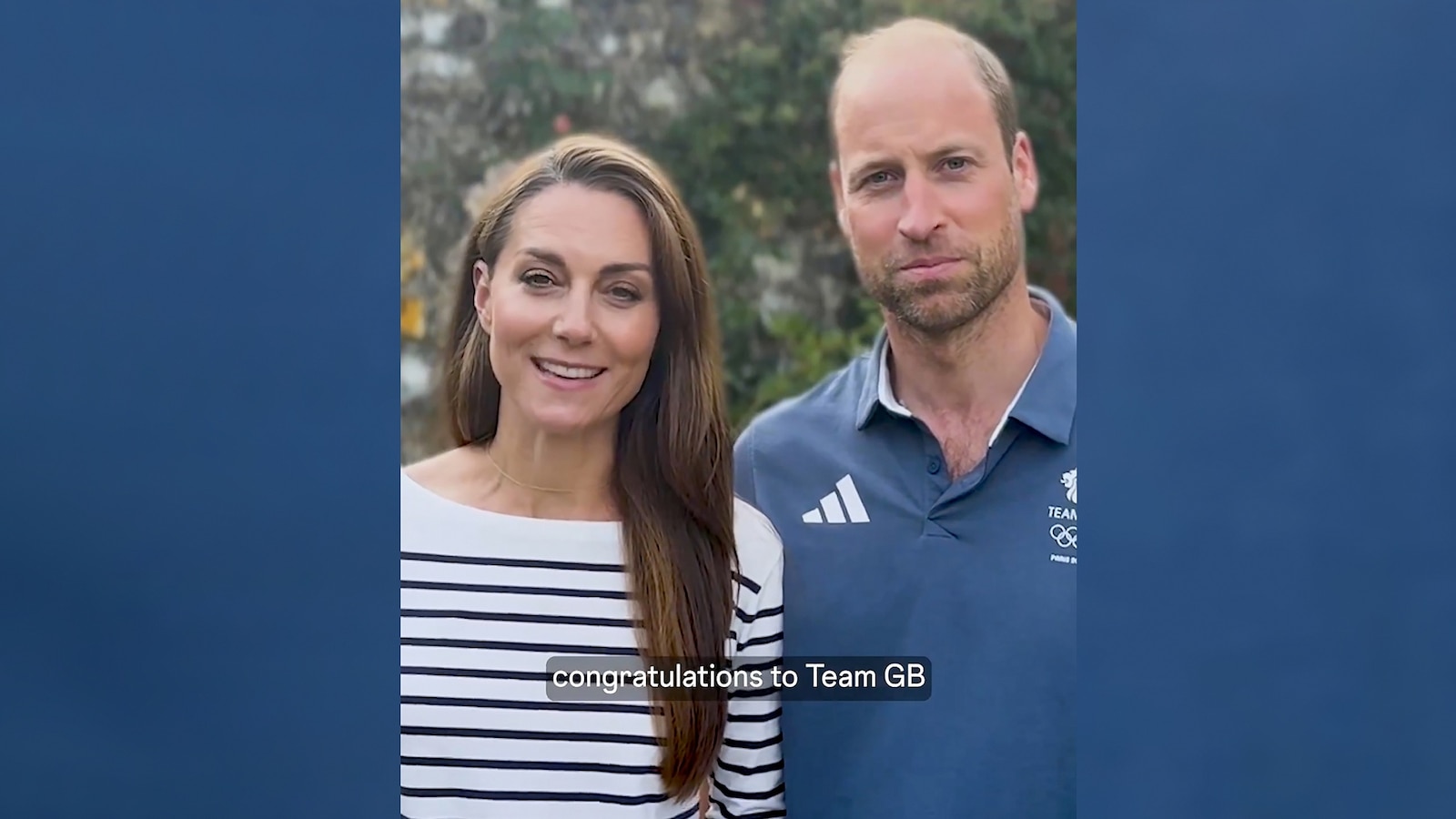 Prince William shows beard as he and Kate Middleton send congrats to Olympians