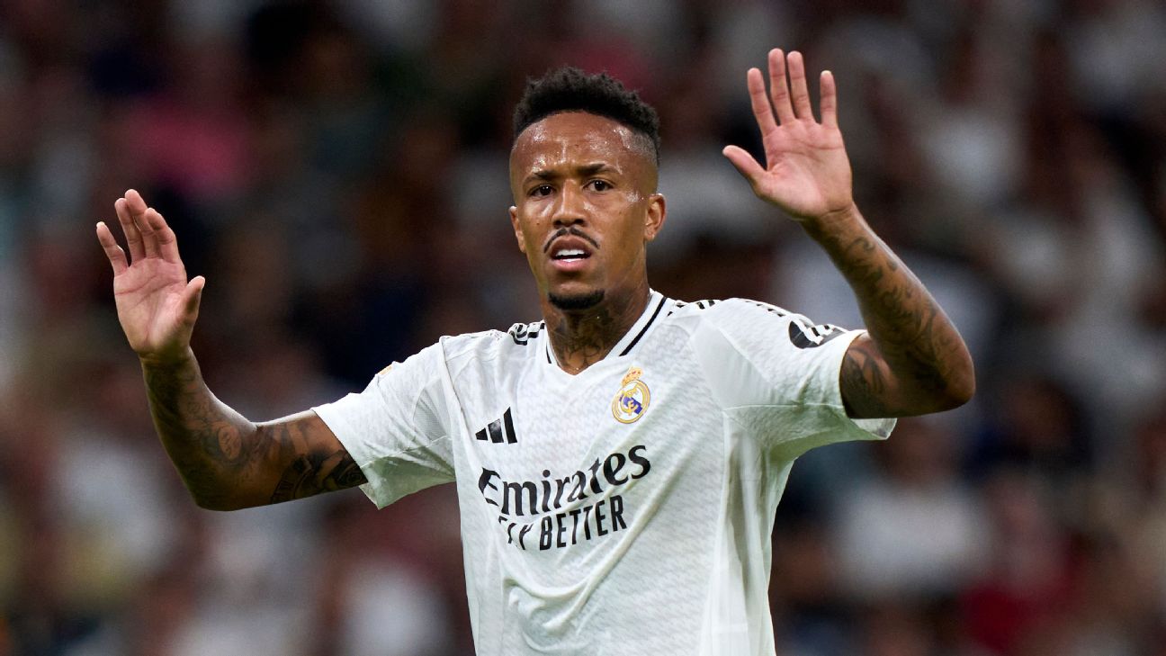 Real Madrid defender Militão exits Brazil camp with injury – ESPN