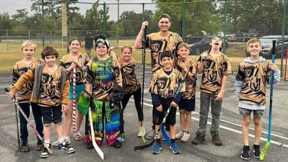 Staff Sgt. Hartle wins NHL Stick Tap for Service for growing street hockey in Columbus, Georgia