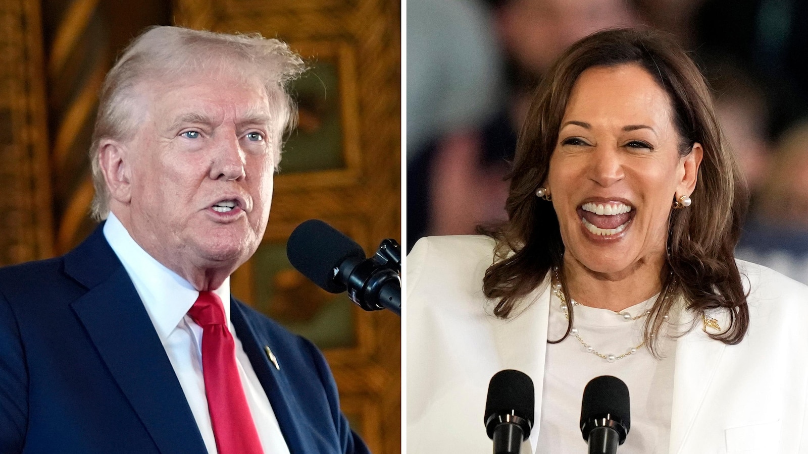 The Latest: Harris begins policy rollout; material from Trump campaign leaked to news outlets