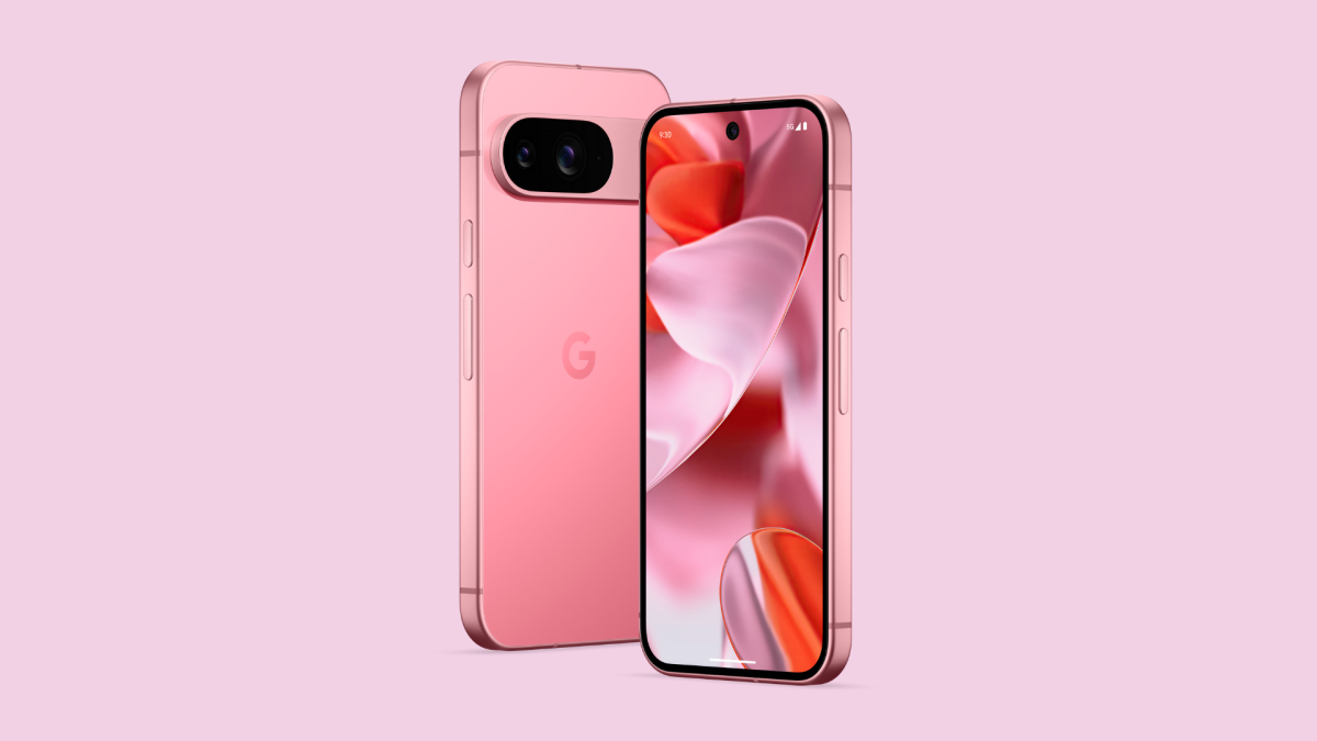 The new Google Pixel 9 comes in the yummiest shade of peony pink