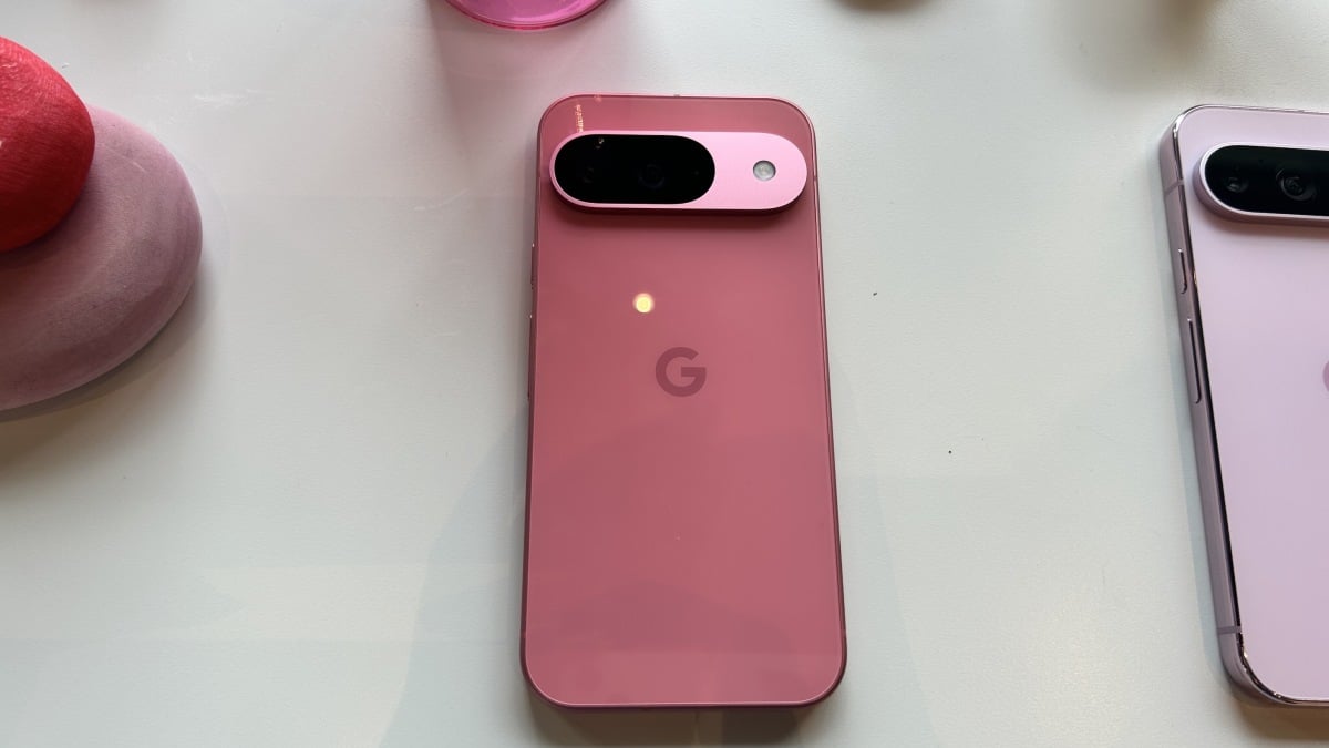 The new pink Google Pixel 9: I got some hands-on time with it