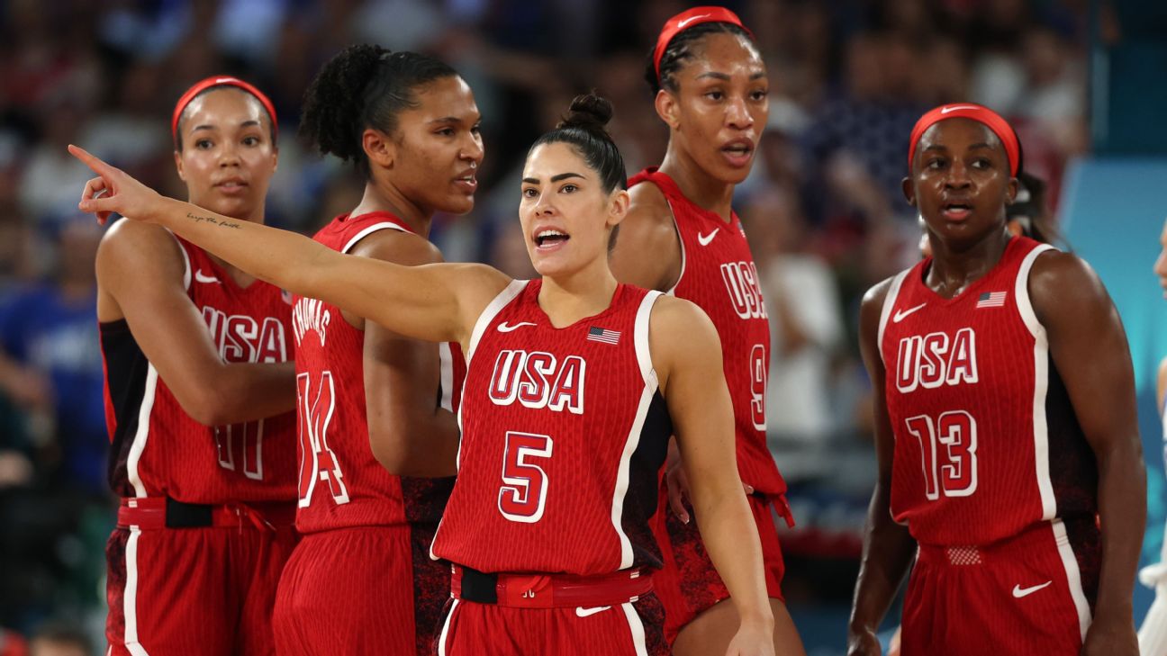 U.S. outlasts France to win 8th straight women’s hoops gold – ESPN