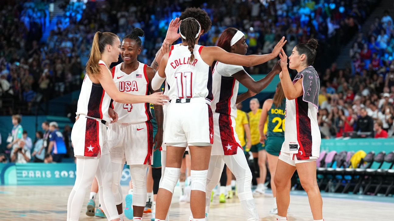 Unselfish U.S. women’s hoops heads to 8th straight Olympic final – ESPN