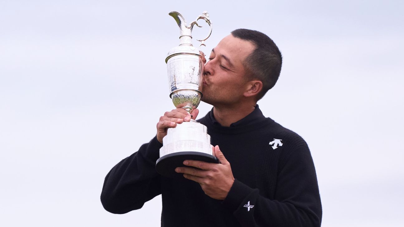 Xander Schauffele, Scottie Scheffler lead major season superlatives – ESPN