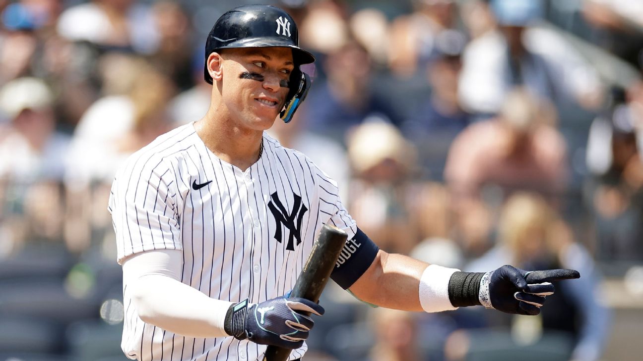 Yankees must adjust as opposing teams pass on Aaron Judge – ESPN