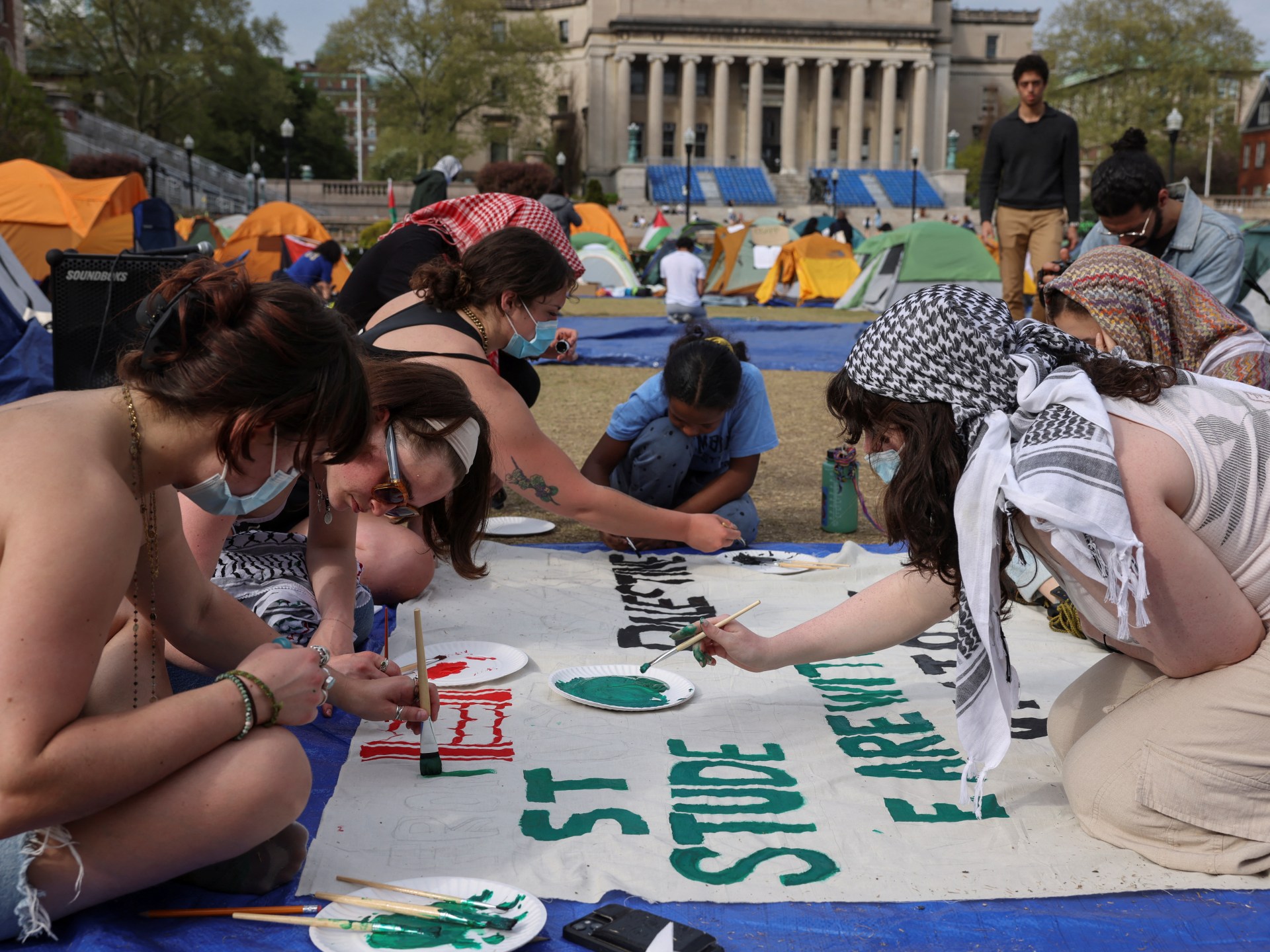 ‘Vindicated’: Columbia University’s Gaza protesters react as Shafik resigns